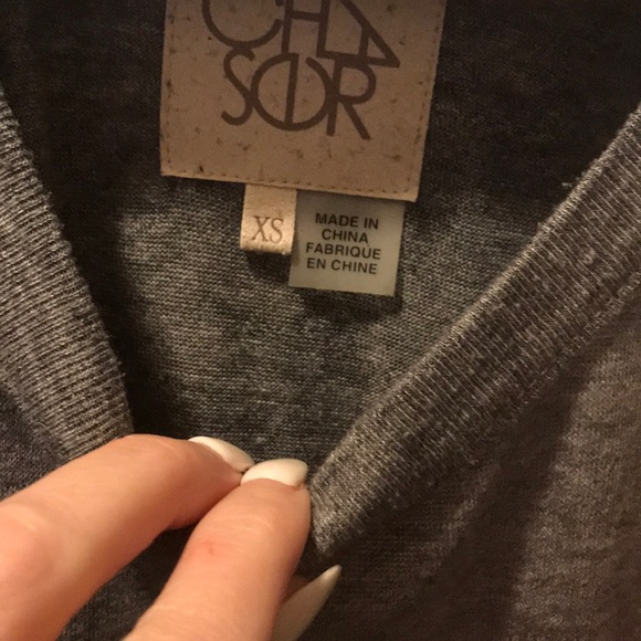 Chaser Cold Shoulder Raglan T Shirt XS EUC - Picture 3 of 3